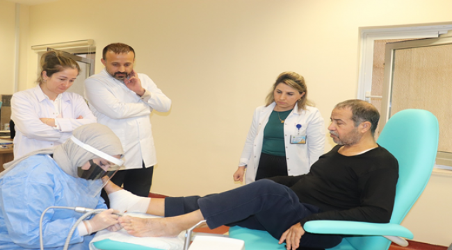 Harran Üniversitesi Hastanesi'nde yeni bir bölüm daha hizmet vermeye başladı