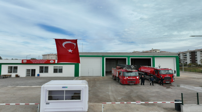 Hilvan itfaiye amirliği binası tamamlandı