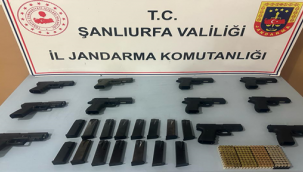 Jandarma ekipleri silah kaçakçılığına geçit vermedi
