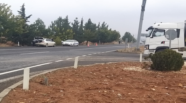 Kabahaydar kavşağında kaza!