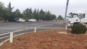 Kabahaydar kavşağında kaza!