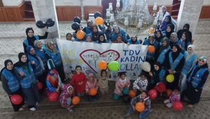 Muhtaç ve yetim çocuklar sevindirildi