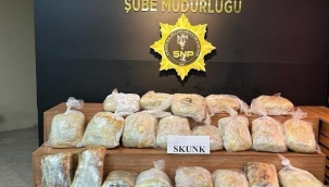Şanlıurfa'da 1 ton 926 kilo uyuşturucu ele geçirildi 