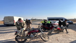 Şanlıurfa'da 935 motosiklet sürücüsüne ceza uyguladı