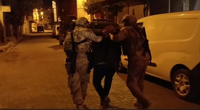 Şanlıurfa'da terör operasyonu, 5 tutuklama