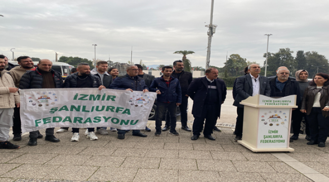Şanlıurfa- İzmir seferlerin iptal edilmesine tepki!