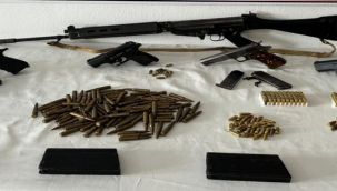 Siverek'te kaçak silah operasyonu!