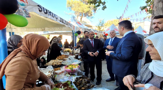 Suruç'ta Filistin için hayır çarşısı kuruldu