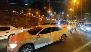 Urfa'da çileden çıkaran trafik görüntüler..