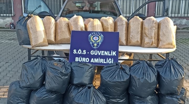 Urfa'da durdurulan araçta ele geçirildi 