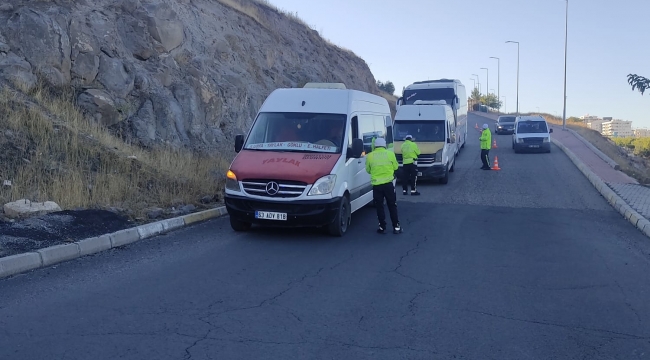Urfa'da kış lastiği denetimleri başladı 