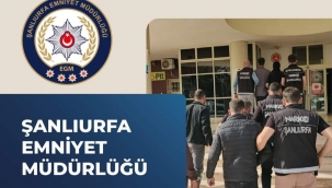 Urfa'da uyuşturucu operasyonu, 23 gözaltı