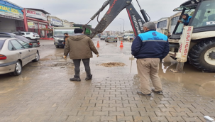 Viranşehir Belediyesi yeni sanayi sitesinde çalışma yürütüyor 