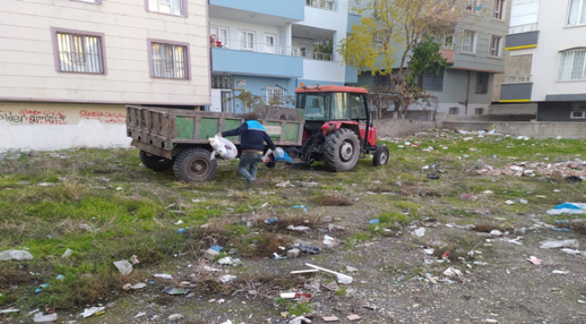 Viranşehir'de temizlik çalışmaları kesintisiz sürüyor