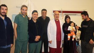 4 Aylık Bebek Harran Üniversitesi Hastanesi'nde Sağlığına Kavuştu