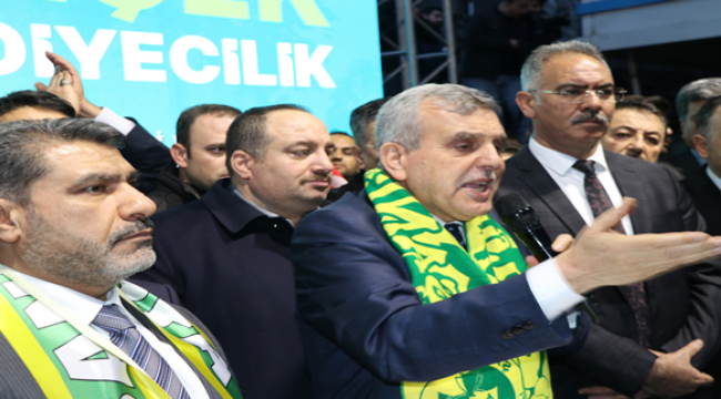 Beyazgül' görkemli karşılama