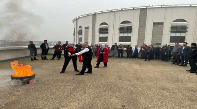 Büyükşehir İtfaiyesinden "Risk Alma, Önlem Al" Semineri