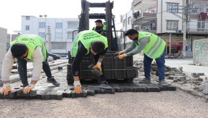 Haliliye'de üst yapı çalışmaları hummalı şekilde sürdürülüyor