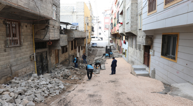 Haliliye'de Üstyapı İçin Tüm Ekipler Sahada 