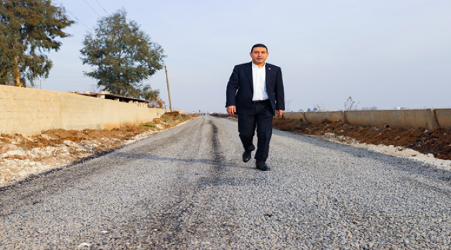 Harran'da Asfalt çalışmaları dur durak demeden devam ediyor