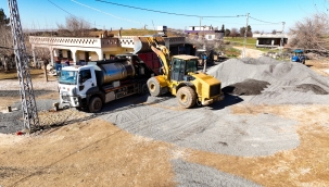 Harran'da bütün mahaller asfaltlanacak