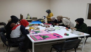 Meslek Edinme Kurslarına Kadınlardan Yoğun İlgi 