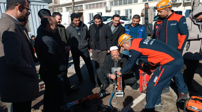 Müftülük Personeline Arama Kurtarma Eğitimi