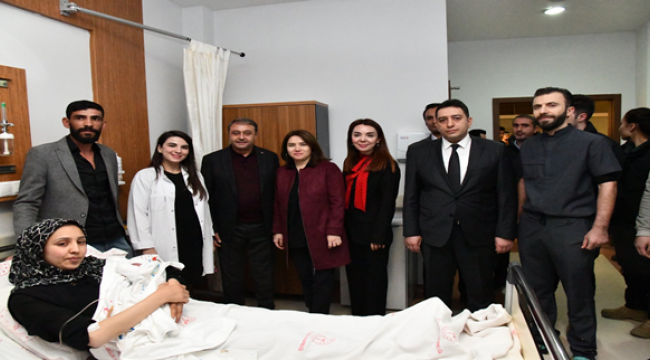 Şanlıurfa'da 2024 ilk bebeği!
