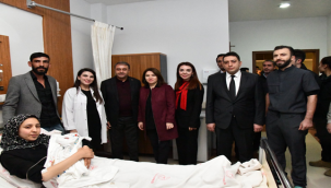 Şanlıurfa'da 2024 ilk bebeği!