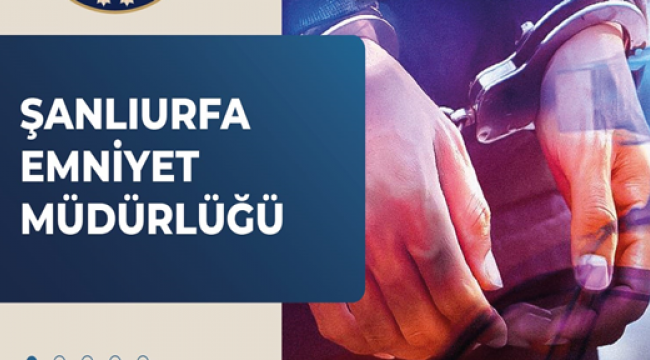 Şanlıurfa'da aranan 2 şahıs yakalandı