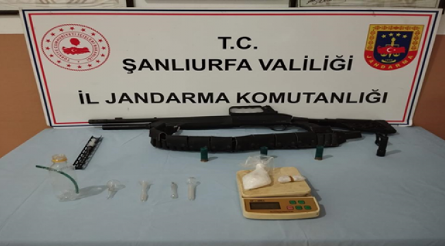 Şanlıurfa'da bir adrese düzenlenen operasyonda ele geçirildi