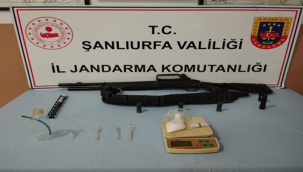 Şanlıurfa'da bir adrese düzenlenen operasyonda ele geçirildi