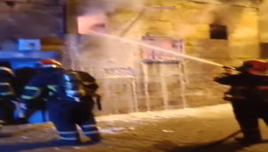 Şanlıurfa'da hurdalıkta yangın