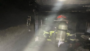 Şanlıurfa'da mesken evde yangın!