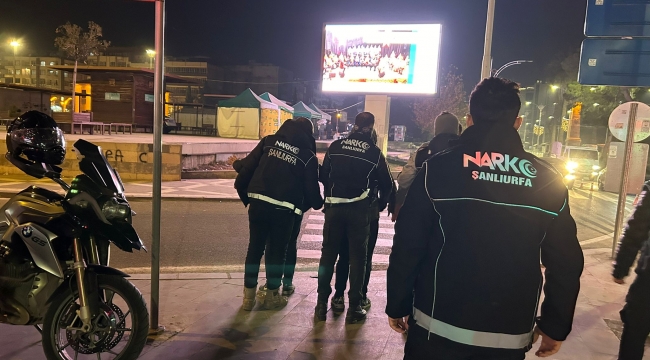 Şanlıurfa'da polis ve jandarmadan uyuşturucu operasyonu!