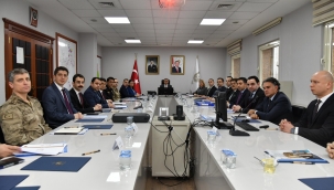 Şanlıurfa'da seçim güvenliği toplantısı yapıldı