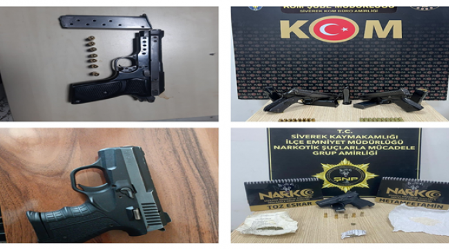 Şanlıurfa'da silah ve uyuşturucu operasyonu!