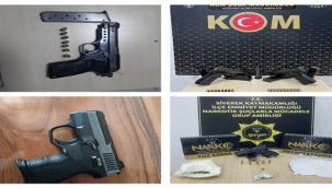Şanlıurfa'da silah ve uyuşturucu operasyonu!