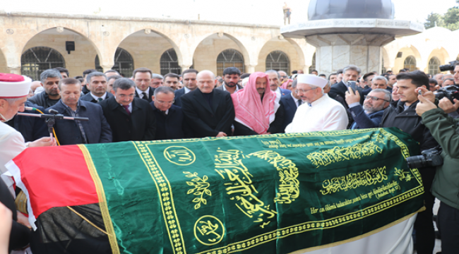 Şanlıurfa eski vekile son görev