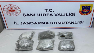 Şanlıurfa Jandarma'dan uyuşturucu satıcılarına darbe! 