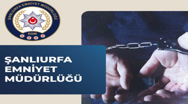 Siverek'te aranan suç makinesi yakalandı!