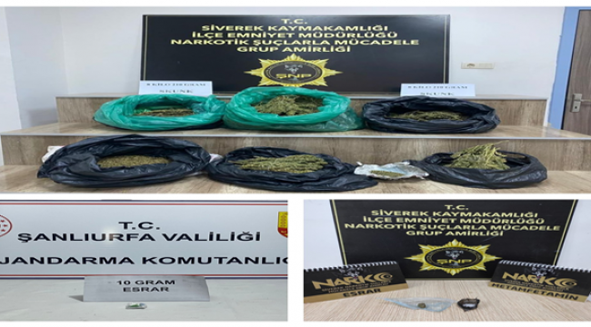 Siverek'te polis ve jandarmadan şok uygulama!