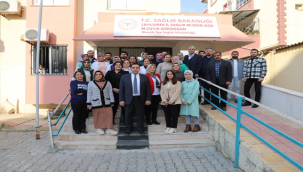 Solmaz; Birecik, Halfeti ve Bozova da sağlık çalışanları ile bir araya geldi