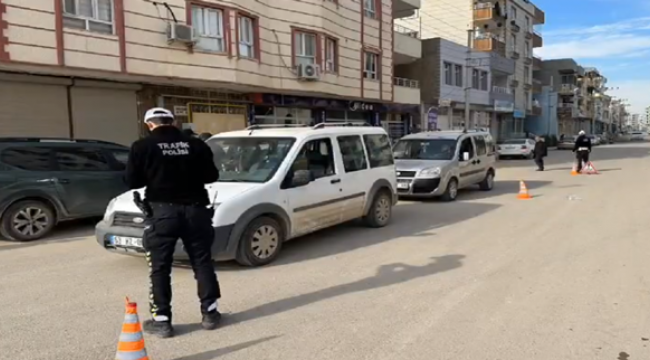 Urfa'da 1 aylık trafik denetimi