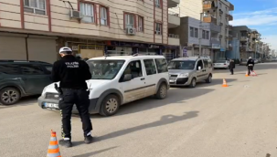 Urfa'da 1 aylık trafik denetimi