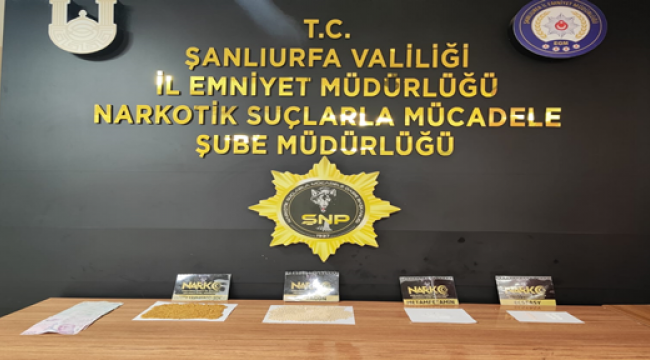 Urfa'da torbacılara operasyon, 3 gözaltı