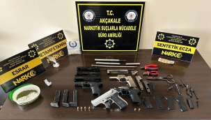 Urfa'da uyuşturucu operasyonu, 3 gözaltı 