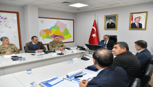 Vali Şıldak başkanlığında okul güvenlik toplantısı yapıldı