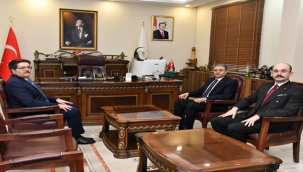 Vali Şıldak, Eğitim Değerlendirme Toplantısı İçin Viranşehir'de