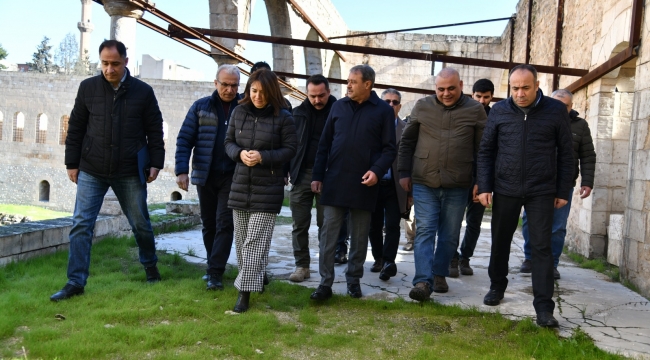 Vali Şıldak'tan Millet Hanı ile Kurtuluş Müzesi'n de inceleme
